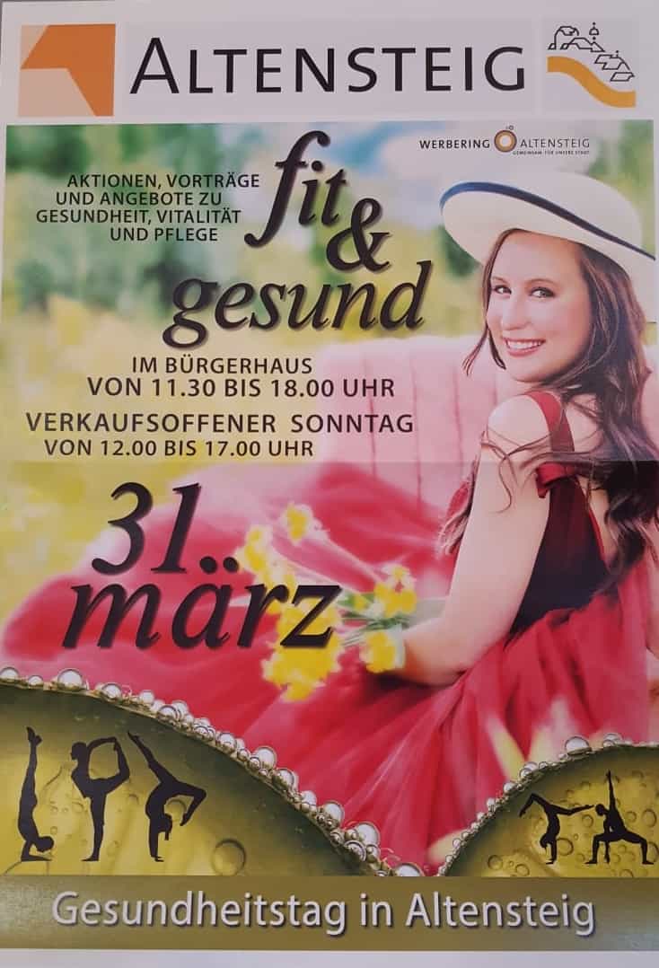 Messe Fit&Gesund Altensteig Blumen-Luz